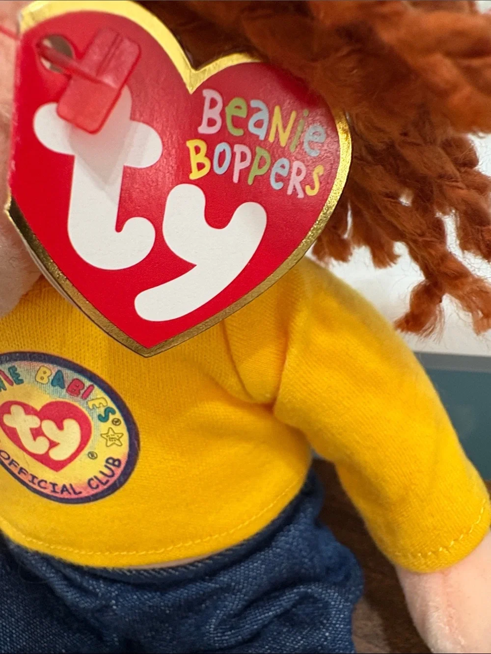 Ty Beanie Bopper Cuddly Crystal